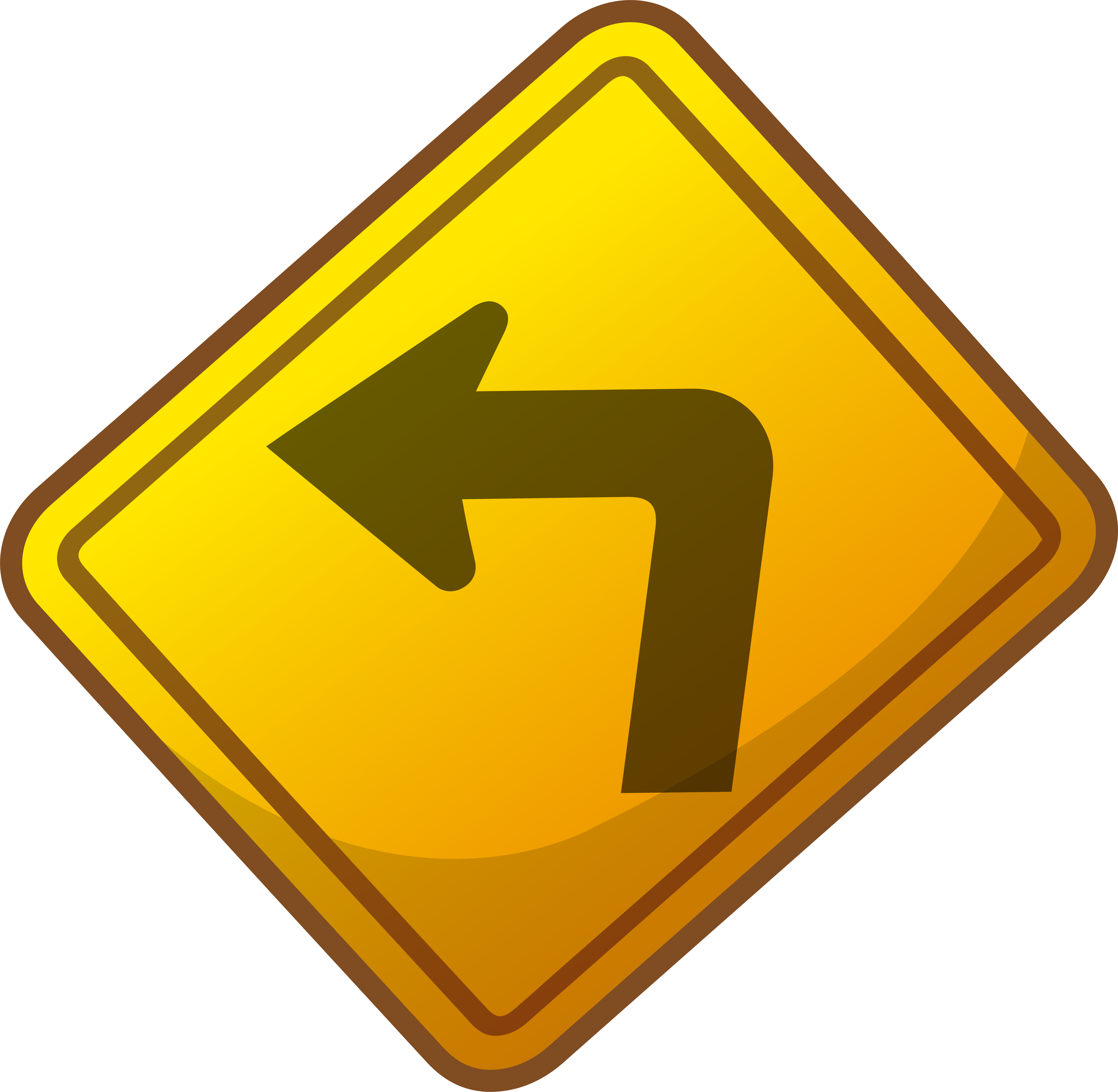 turn sign